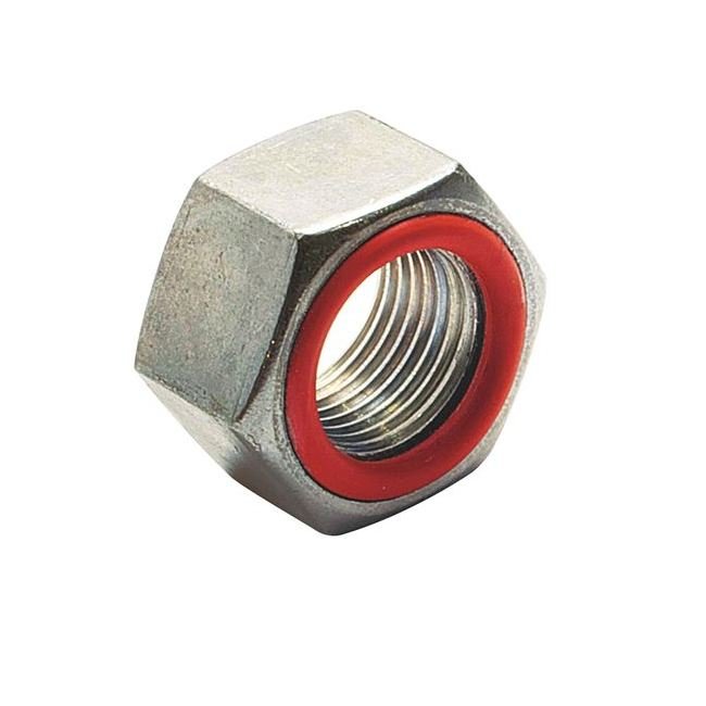 Stainless Steel M3.5 Hex Seal Nut with Silicone O-Ring - Image 1