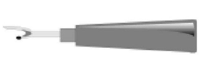 Diamond Needle Corp. 112R Flat Pattern Seam Ripper - Image 1
