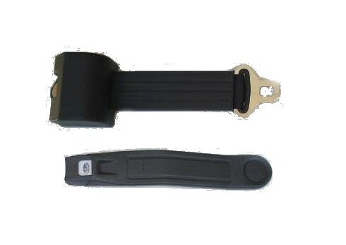 SecureRide 70" Black Retractable Seat Belt - Image 1