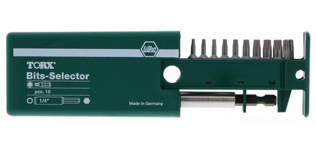Wiha Torx Bit Selector Set with Magnetic Bit Holder - Industrial Grade Precision Set - Image 1
