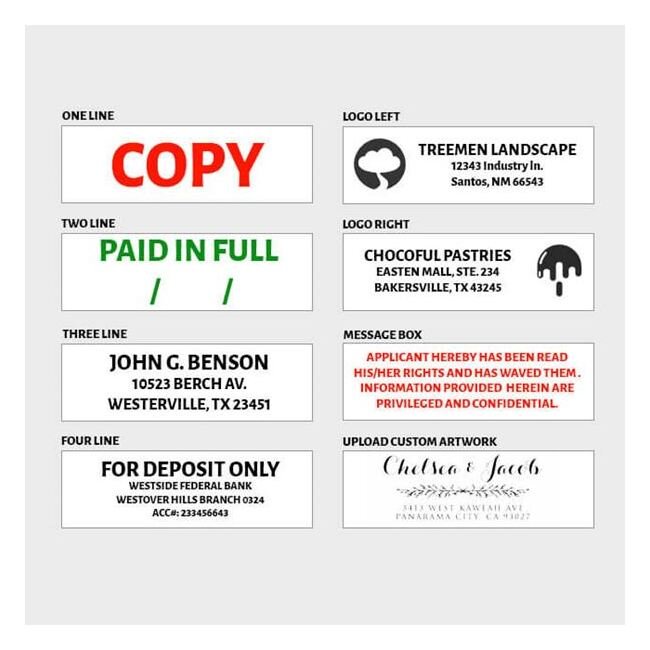 Megastore Medium 2260 Self-Inking Stamp - Image 2