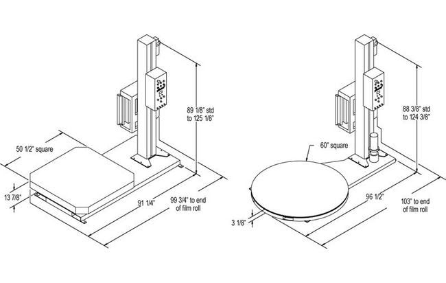 High Profile Stretch Wrapper Machine - Image 3