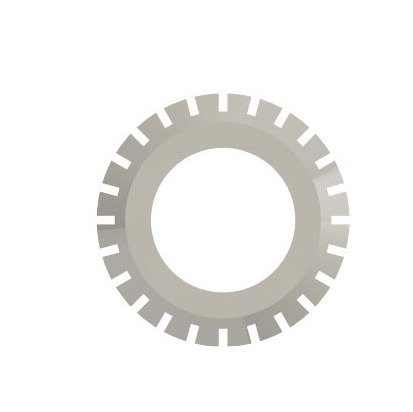 0.199 Inch (in) Cut and 24 Number of Tooth Serrator Wheel - Image 1