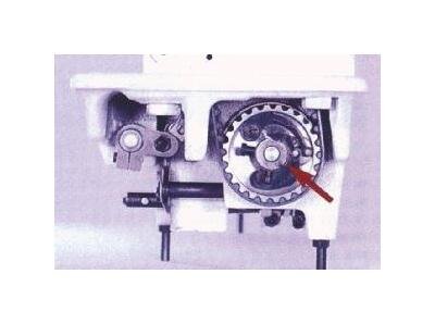 Juki LU-1508NH Heavy Duty Walking Foot Needle Feed Upholstery Sewing Machine - Image 4