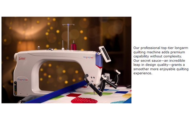 Grace Qnique 21 PRO Longarm Quilting Machine - Image 26