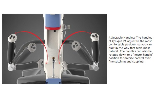 Grace Qnique 21 PRO Longarm Quilting Machine - Image 9