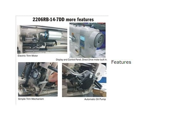 Consew Model 2206RB-14-7DD Sewing Machine - Image 3