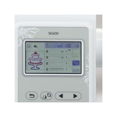 Brother SE600 103 Stitch Sew 4x4 Embroidery Machine - Image 3
