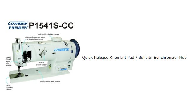Consew Model P1541S Sewing Machine - Image 3