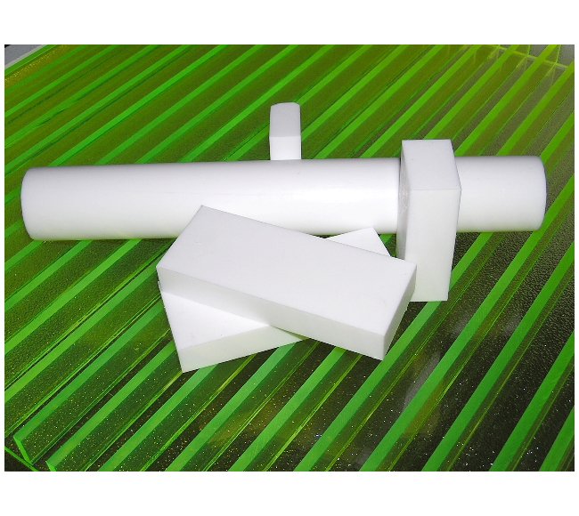 Virgin Electrical Grade PTFE Molded Rod - 18.00 in Diameter - Image 1
