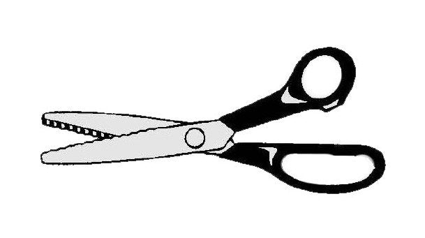 Diamond Needle Corp. 665M 7-1/2 Inch Pinking Shear - Image 1