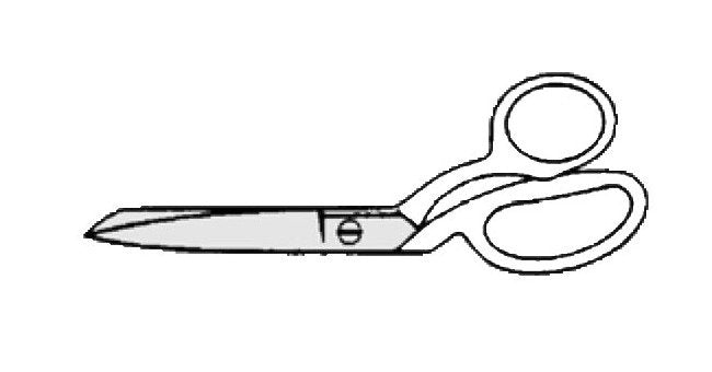 Diamond Needle Corp. W30 Solid Steel Straight Industrial Shear - Image 1