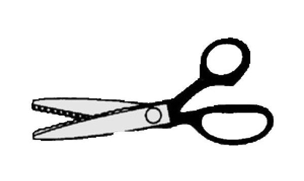 Diamond Needle Corp. 409B 9 Inch Pinking Shear - Image 1