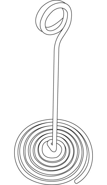 Spiral Base Card Holder - 5" Height - Image 2
