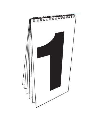 Cent Pad Spiral Sign Board Tablet - Image 2