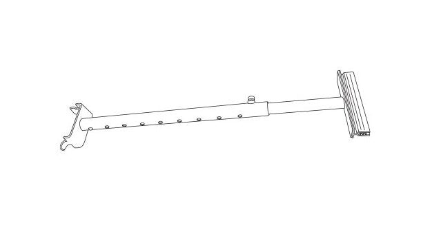 Telescopic Grip Capacity Aisle Sign Holder - Image 2