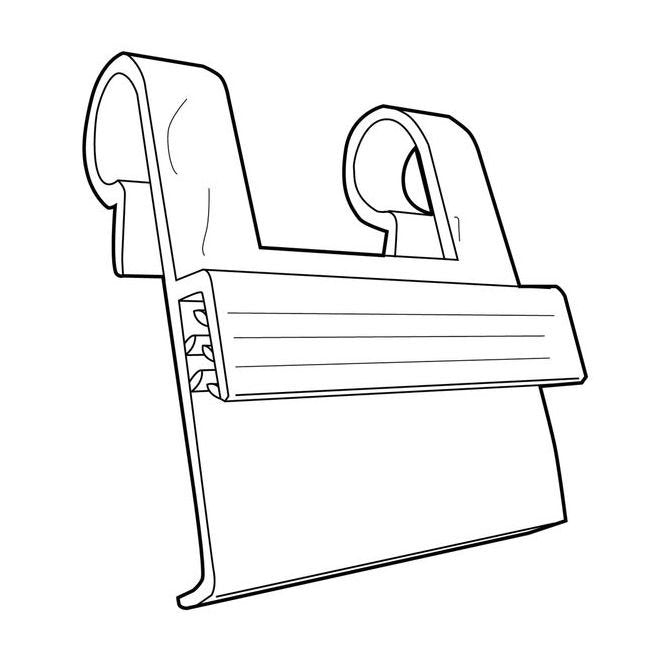 Wire Fixture Notched Gripper Sign Holder - Image 2