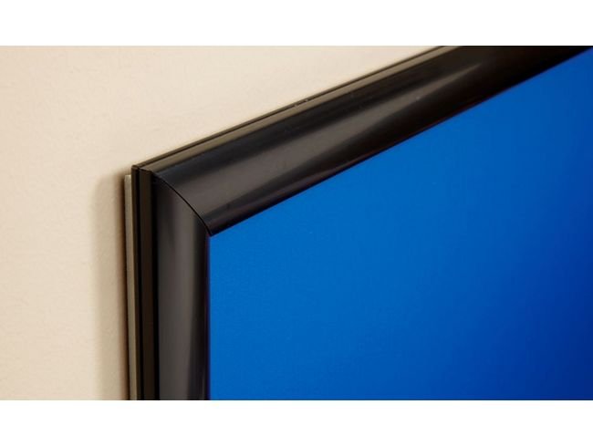 Black Front Load PVC Sign Frame Rail - 48" - Image 2