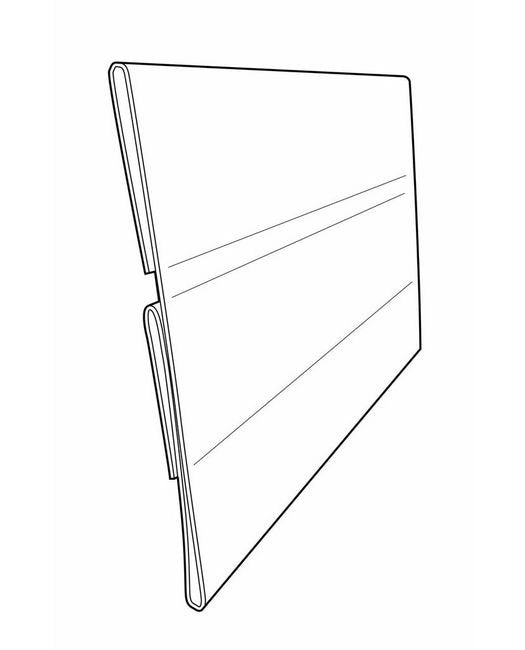Slim-Line Dual Mount Sign Protector - 2-1/4" Height - Image 2