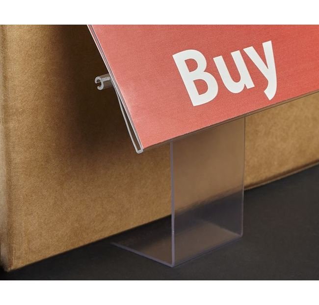 BetterView 1-1/4" Height Ratcheting Sign Holder - Image 2