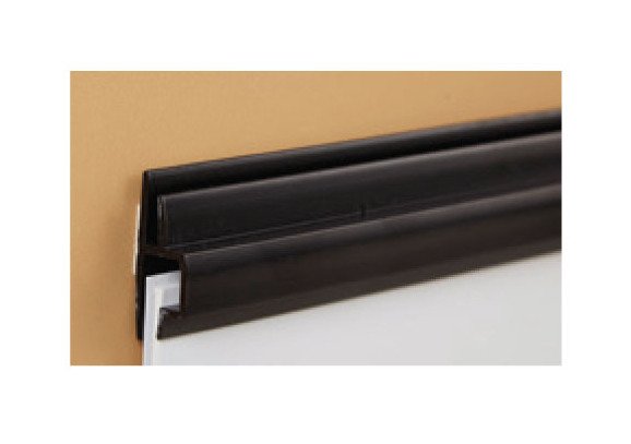 30-Inch White Spiral Dual-Channel Sign Holder - Image 4