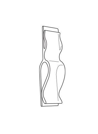 Adjustable Shoe Clip Sign Holder - Image 2