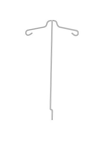 Dual-Sided Garment Display Hanger with Magnetic Adapter - Image 2