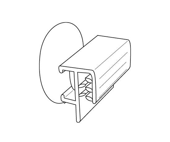Flush Grip Suction Cup for Window Signs - Image 2