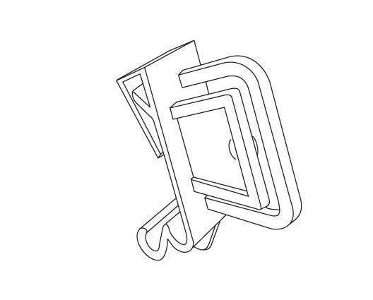 Translucent Polypropylene Flag Sign Holder - Image 2