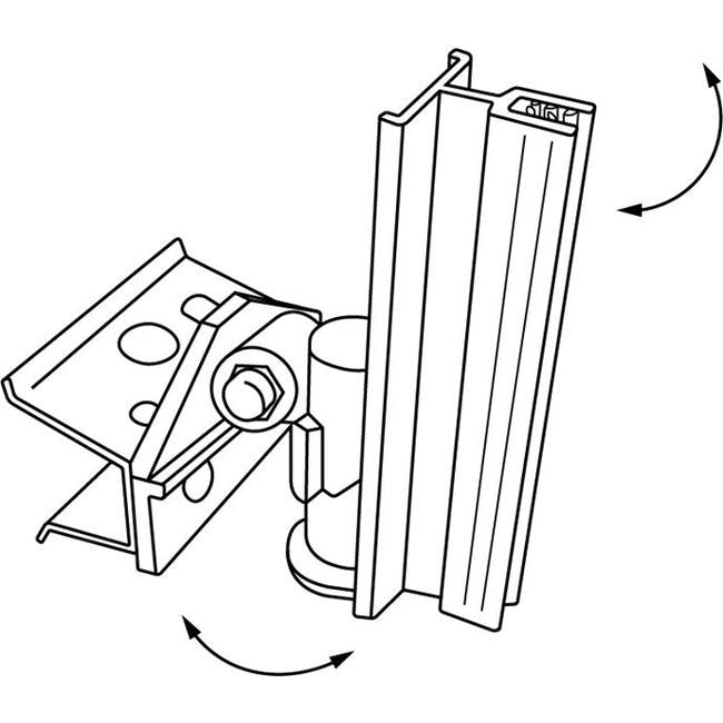 Swivel Gripper for Channel Mount - Up to 0.100" Grip Capacity - Image 2
