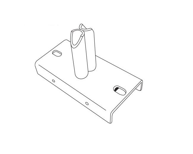 Dual Magnetic Aisle Sign Arm Adapter Base - Image 2