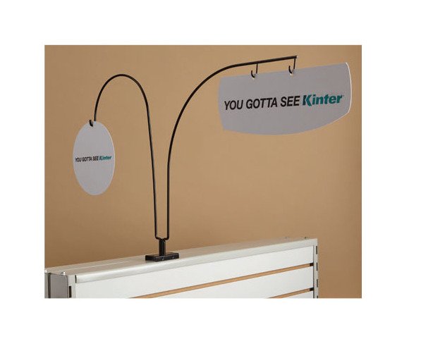 Dual Magnetic Aisle Sign Arm Adapter Base - Image 3