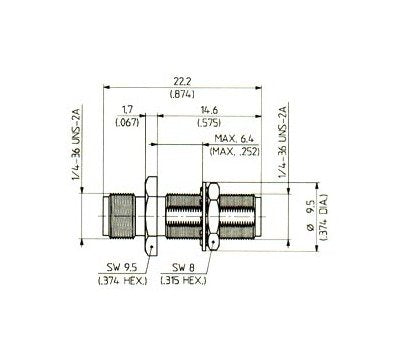 SK Precision Straight Adaptors (Jack-to-Jack) - Image 2