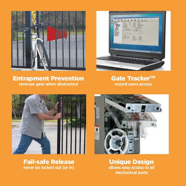 DKS 9024 1 HP Vehicular Slide Gate Operator - Image 3