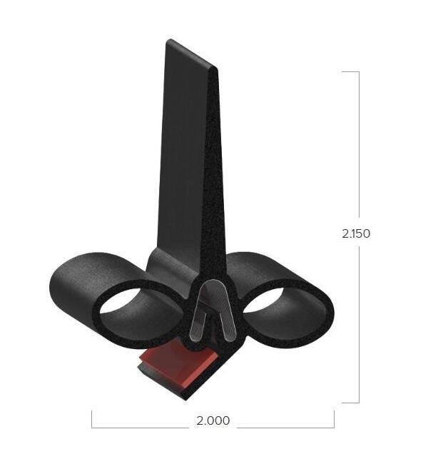 Uni-Grip 2.000in x 2.150in Slide-Out Seal - Image 2