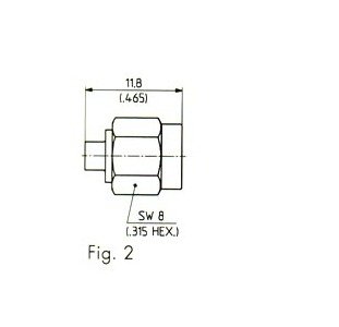 EZ 86 SMA Male Straight Cable Plugs - Image 2