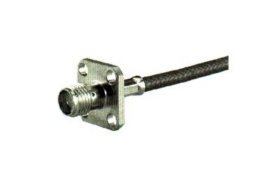 SMA Female Panel Cable Plugs (Straight, RG 316, K02252D) - Image 1