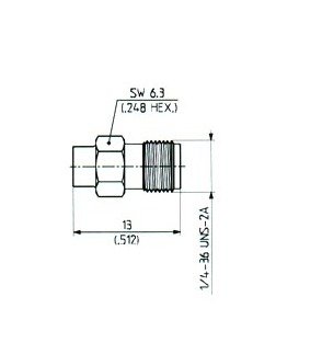 SMA Straight Cable Plugs (Female) - Image 2