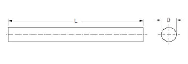 UM6 Grade 7/16 Inch Imperial Unground Solid Carbide Rod - Image 2