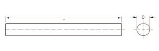 UM10 Grade 26.0mm Metric Solid Carbide Rod - Image 2