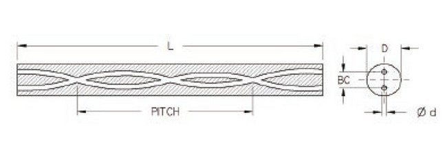UM10 Grade Carbide Rod 18.30mm Diameter BC Unground - Image 2