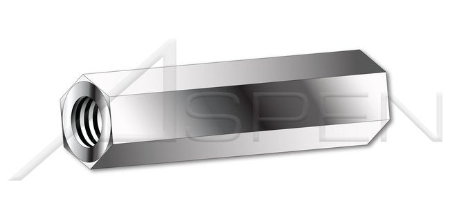 Stainless Steel 3/16 Inch (in) Style Across Flats Hex Female Standoff - Image 1