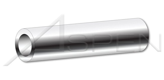1/4 Inch (in) Diameter AISI 304 Stainless Steel (18-8) Round Spacer - Image 1
