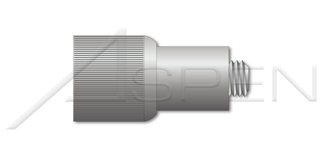 Natural Finish Press In Style Slotted Drive Retractable Captive Panel Fastener - Image 1