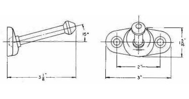 Silent Steel Plunger Door Holders - Image 2