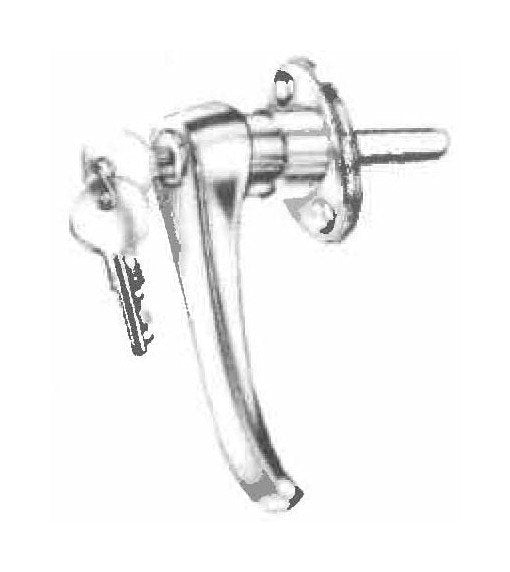 Heavy Duty Locking Handle for Trucks & Industrial Use - Image 1