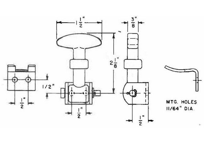 MiniSize Holddown for Hood Latches - Image 2
