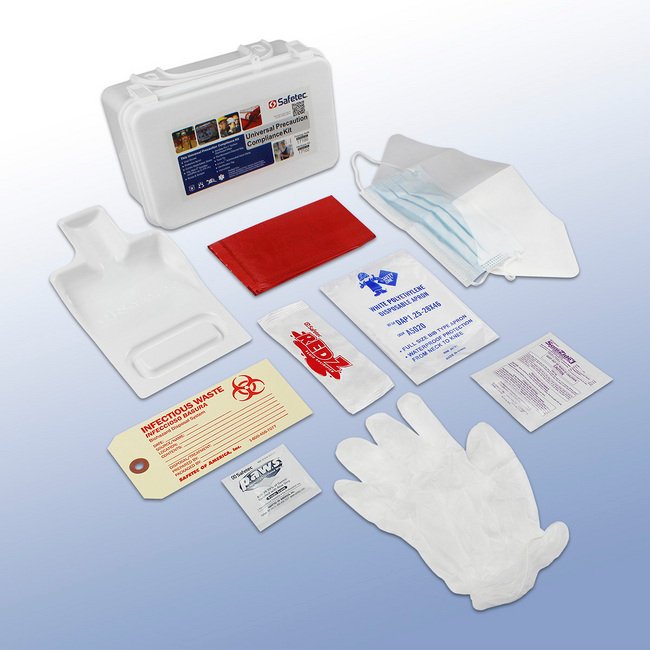 Universal Precaution Compliance Kit with Hard Case - Image 1