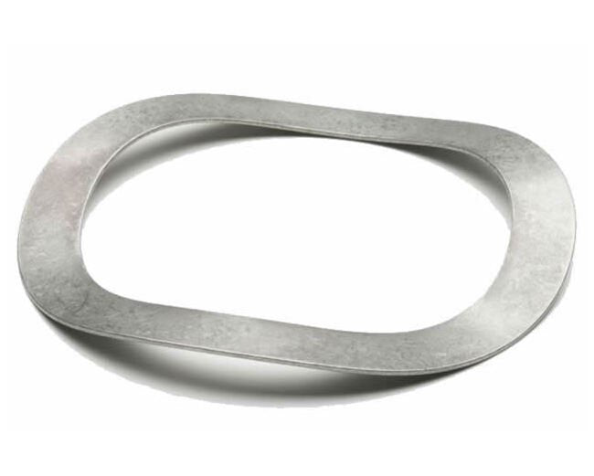 Stainless Steel Wave Washer with Gap - Image 1