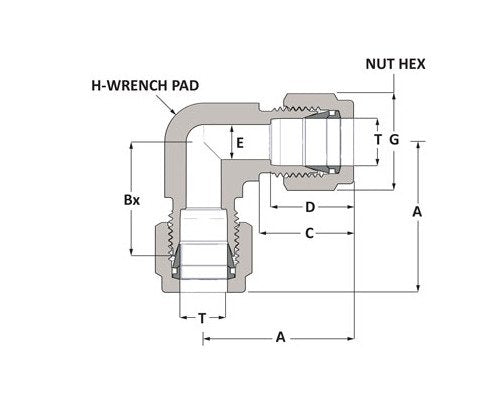 10-32 x 3/4 Hex Socket Set Screw - Cup Point - Plain Finish - Image 2